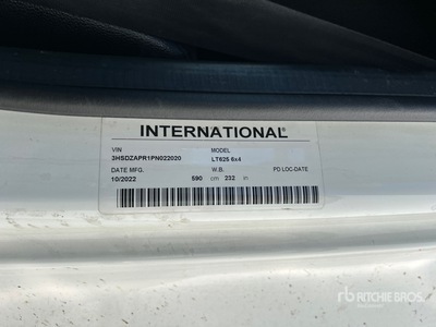 2023 International LT62F 6x4 Tracteur Routier Couchette