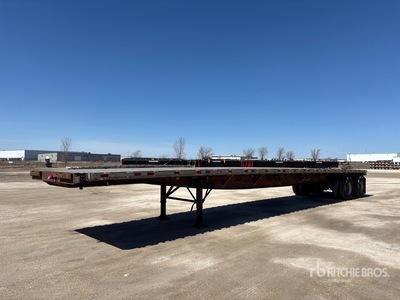 2014 Great Dane 48 ft T/A Flatbed Trailer