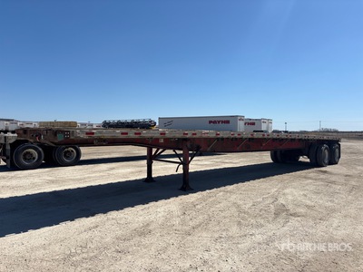 2015 Great Dane 48 ft T/A Flatbed Trailer