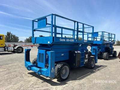 2017 Genie GS4390RT 4x4 Diesel Schaarlift