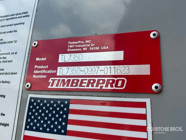 2023 TimberPro 735D Leveling Track Feller Buncher