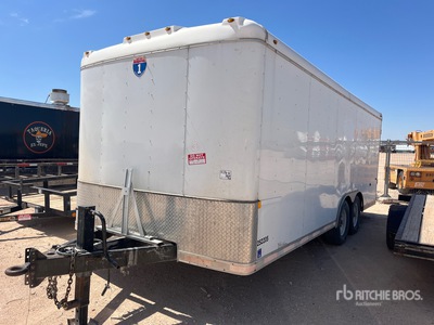 2017 Interstate 20 ft T/A Enclosed Trailer