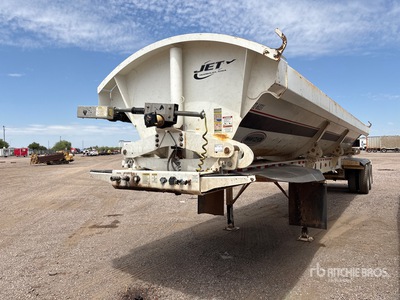 2020 JET 34 ft T/A Side Dump Trailer