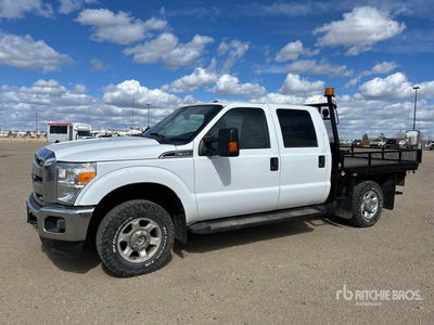 2016 Ford F-350 XLT 4x4 Crew Cab Camión Caja Abierta