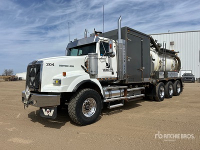 2007 Steel Head on 2007 Western Star 4900SA 8x6 Vacuum Excavator Truck