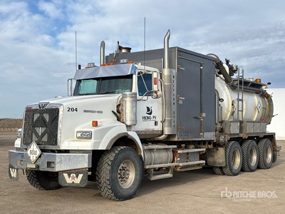 2007 Steel Head on 2007 Western Star 4900SA 8x6 Vacuum Excavator Truck