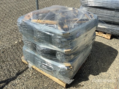 Quantity of (27) Rolls of Galvanized Drut kolczasty (Unused)