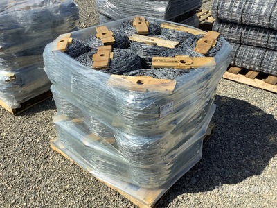 Quantity of (27) Rolls of Galvanized Drut kolczasty (Unused)