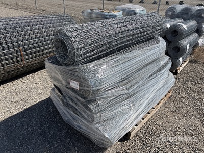 Quantity of (10) x 5 ft Galvanized Rolls of Horse Fencing (Unused)