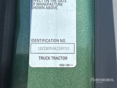 2019 Kenworth T880 トラックトラクター（T/A）
