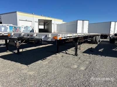 2016 48 ft T/A Spread Axle Pritsche Anhänger