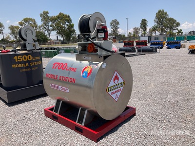 2026 Yuni D1700DC 1700 L Skid Mounted Steel Diesel Tanque para Combustible (Sin Usar) / Serbatoio carburante (Unused)