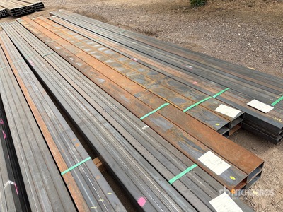 Quantity of 2025 Kit Containers 3 in x 6 in x 1/8 in Steel Tube (Unused)