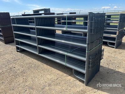 Quantity of (13) 2025 BYT MSP120 12 ft Magnum Ranch Panneau pour bétail (Unused)
