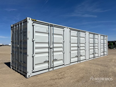 2026 40 ft High Cube Multi-Door Storage Container