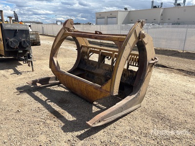 54 in Log Wheel Loader Grapple - Fits Cat 980
