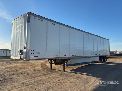 2012 Wabash 53 ft x 102 in T/A Gesloten aanhangwagen