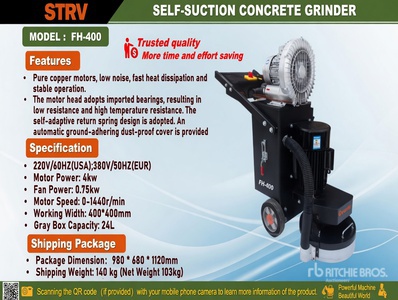 2026 STARVOX XK400 Smerigliatrice per calcestruzzo (Unused)