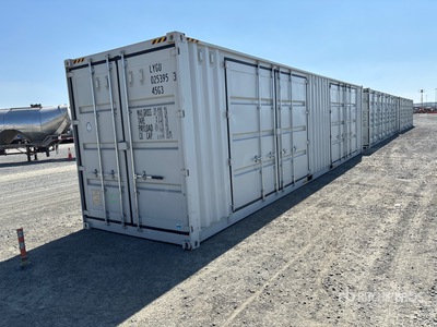 2026 40 ft High Cube Multi-Door Storage Container