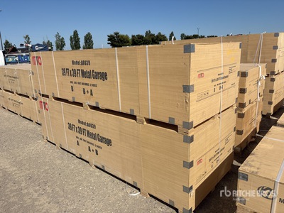 2026 MTO A0039 39 ft x 39 ft 39 ft x39 ft Metal Garage Storage Building (Unused)