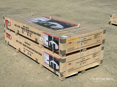2026 MTO A3325 33 ft x 25 ft Metal Garage Cobertizo (Unused)