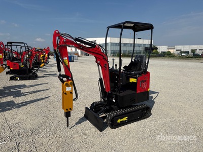 2025 JPC HT12 を見 Mini Excavator (Unused)