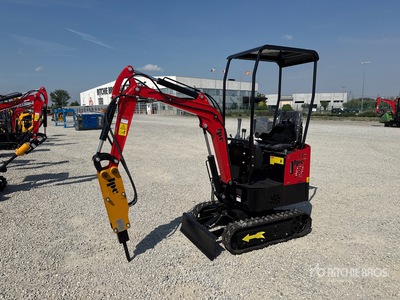 2025 JPC HT12 Mini Excavator (Unused)