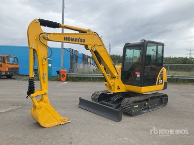 2022 Komatsu PC58-8 Minigraafmachine