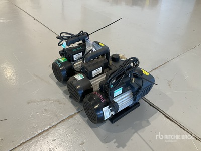 Quantity of (3) Javac CC-141 Vacuum pump