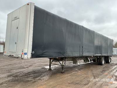 2016 Lode King 53 ft T/A Curtain Side Trailer