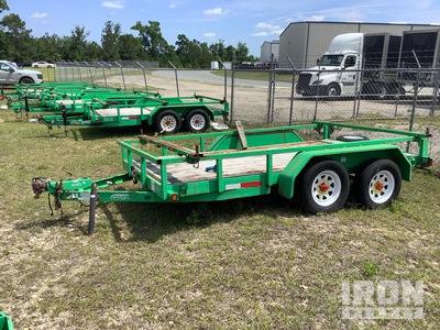 2014 Anderson UTT612SPECIAL 12 ft T/A Utility Trailer