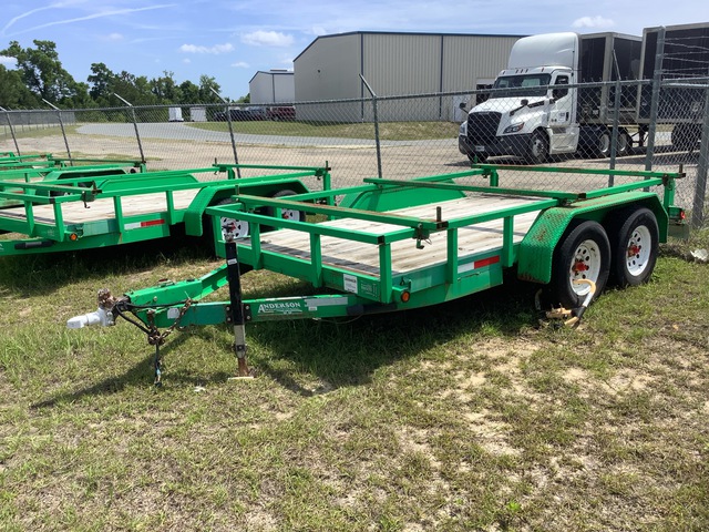2018 Anderson UTT612SPECIAL 12 ft T/A Utility Trailer