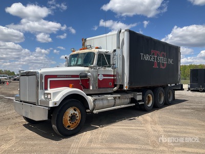 1996 Western Star 4900 8x4 tarp sliding Camion fourgon