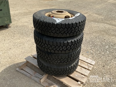 (4) Goodyear LT235/85R16 Tires w/Wheels