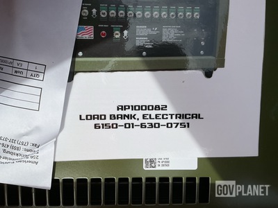 American Patriot Sales AP100082 Electrical Load Bank