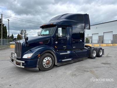 2022 Peterbilt 579 6x4 T/A Sleeper Truck Tractor