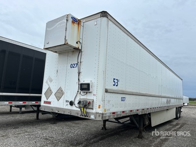 2019 Di-Mond 53 ft x 102 in T/A Heated Van Trailer