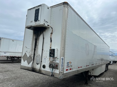 2017 Manac 53 ft x 102 in T/A Heated Gesloten aanhangwagen