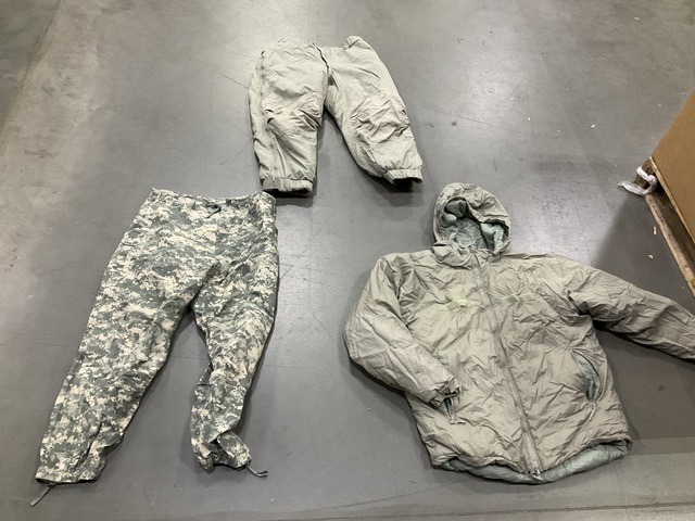 (17) Parkas & (67) Assorted Pairs of Trousers