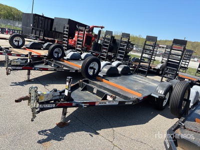 2022 Pratt CP0510 5195 lb 10 ft T/A Equipment Trailer