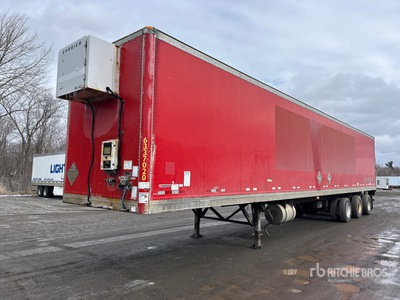 2007 Manac 53 ft x 102 in Tri/A Heated Van Trailer