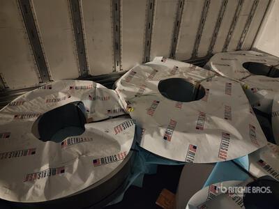 Quantity of (3) Galvanized Steel Coil CSB G40 MIN Spangle - 14,188 lb