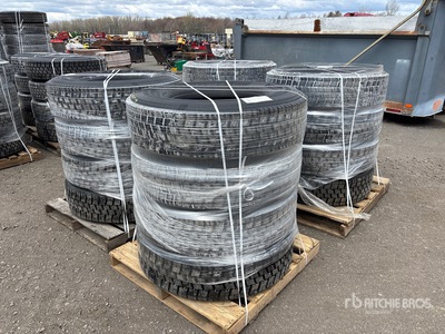Quantity of (16) 315/80R22.5 Nokian Noktop Tires (Unused)