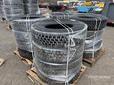 Quantity of (16) 315/80R22.5 Nokian Noktop Tires