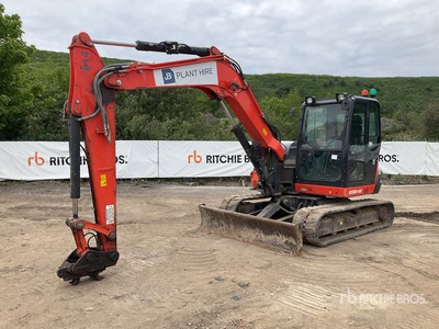 2021 Kubota KX080-4a2 Tracked Excavator