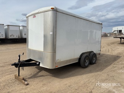 2012 Cargo Mate 14 ft T/A Enclosed Trailer