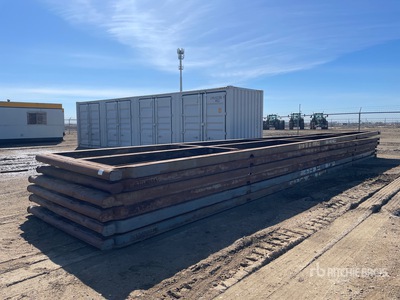 Quantity of (6) 8 ft x 40 ft Rig Mats