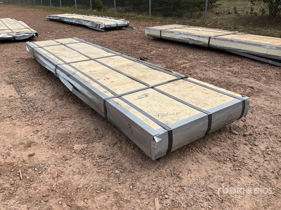 Quantity of (200) Metal Roofing, Grey, 12' (Unused)