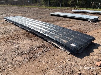 Quantity of (100) 3 ft x 18 ft Metal Roofing (Unused)