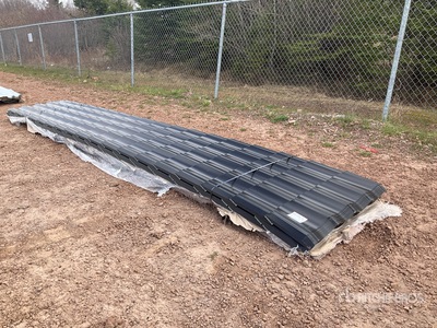 Quantity of (100) 3 ft 1 in x 18 ft Metal Roofing (Unused)